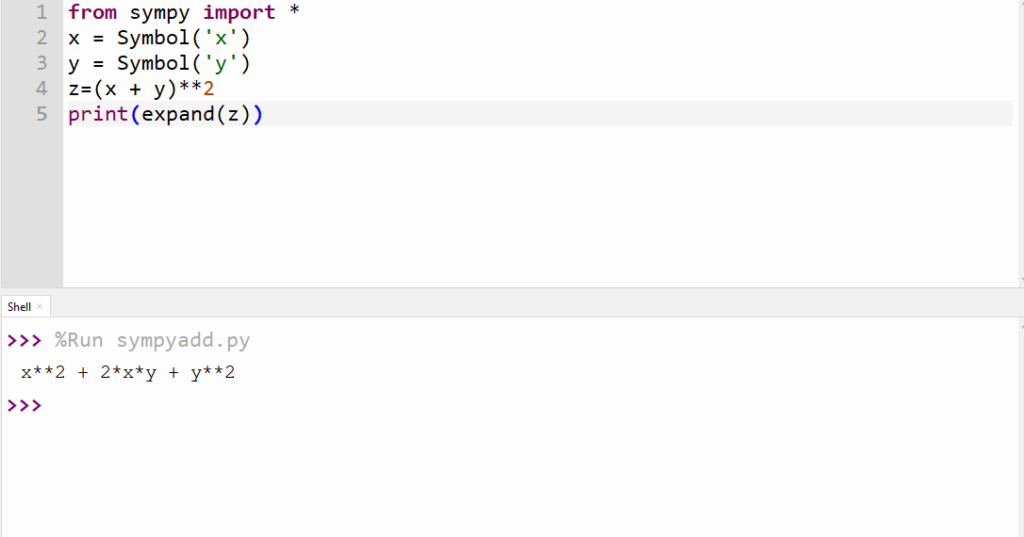 sympy-library-in-python-postnetwork-academy