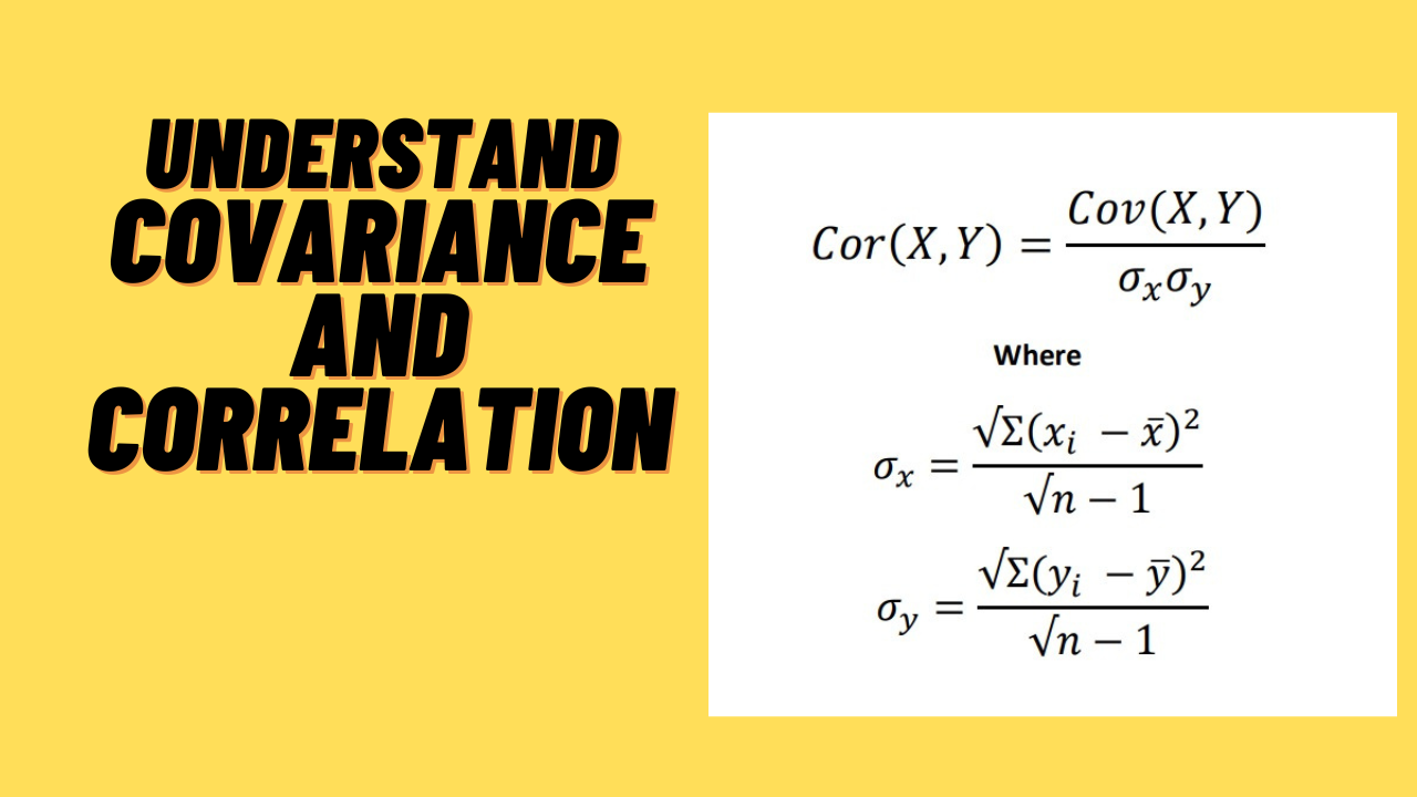 covariance formula correlation