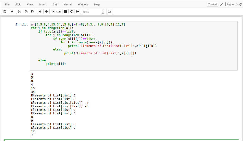 Nested Lists In Python PostNetwork Academy